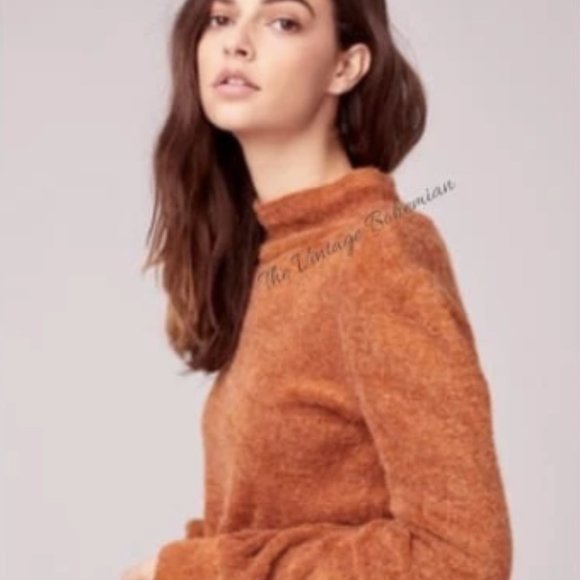 NWT Band of Gypsies Brown Sugar Sweater - Picture 2 of 3